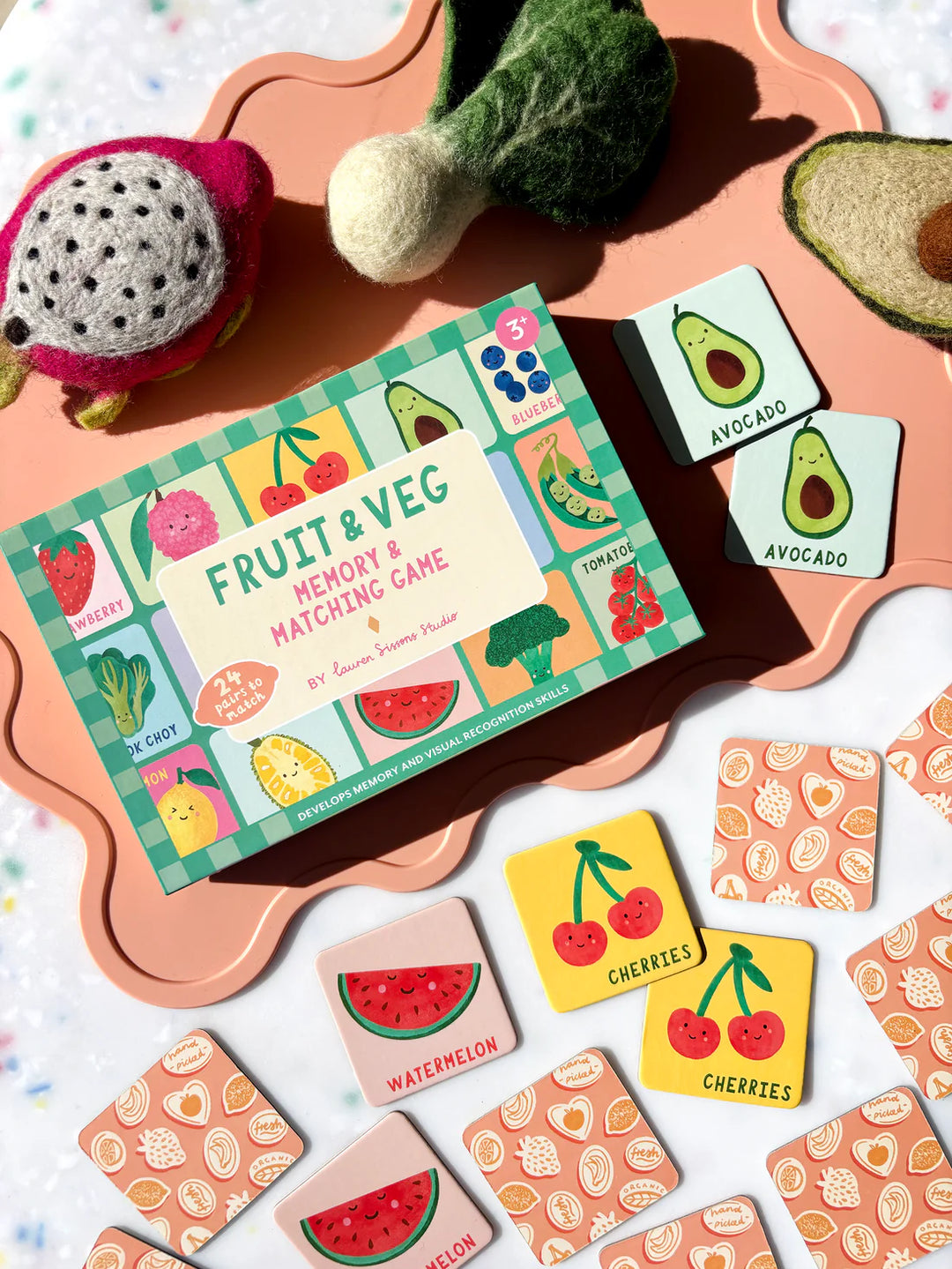 Fruit & Veg Memory & Matching Game