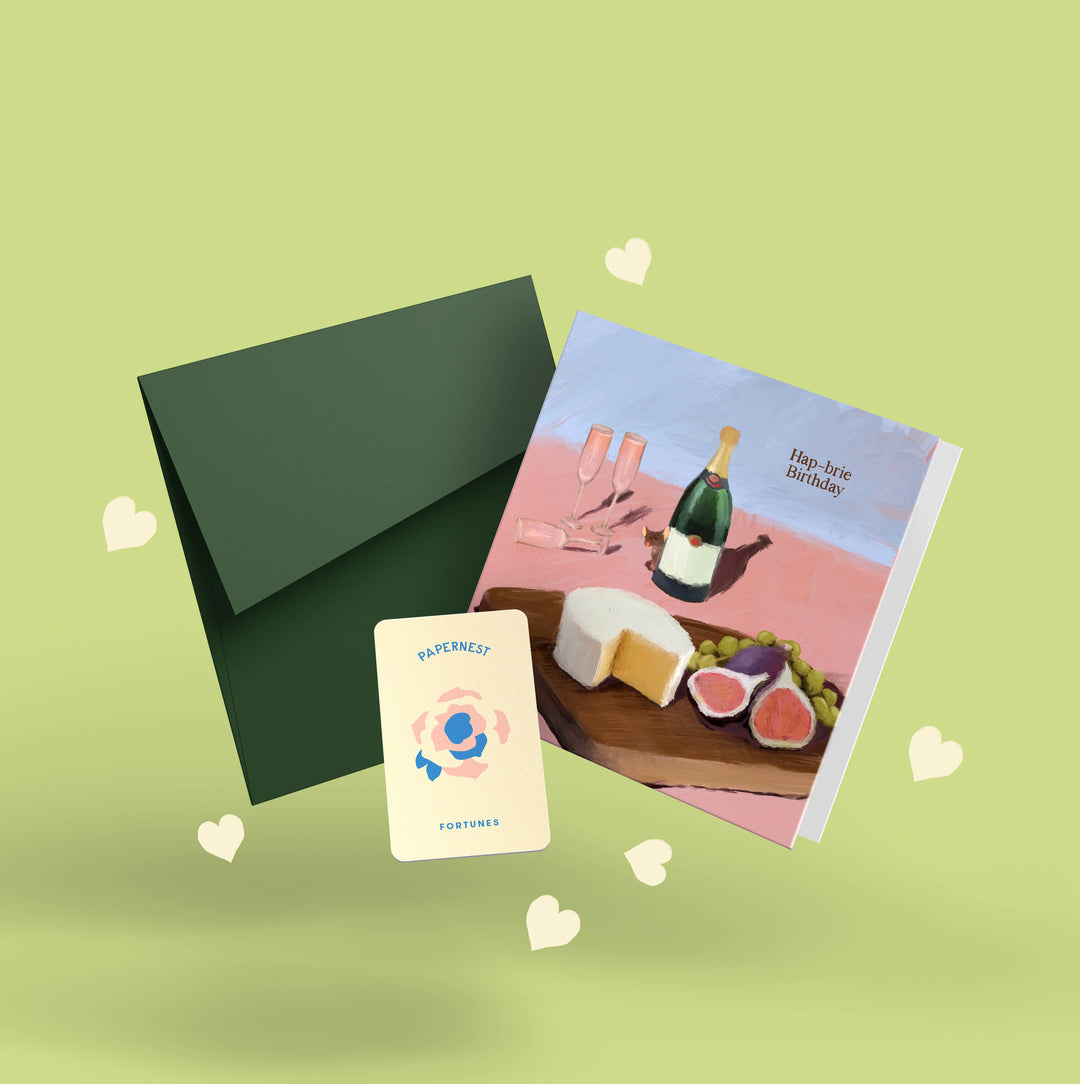 Hap-brie Birthday Card With Treats