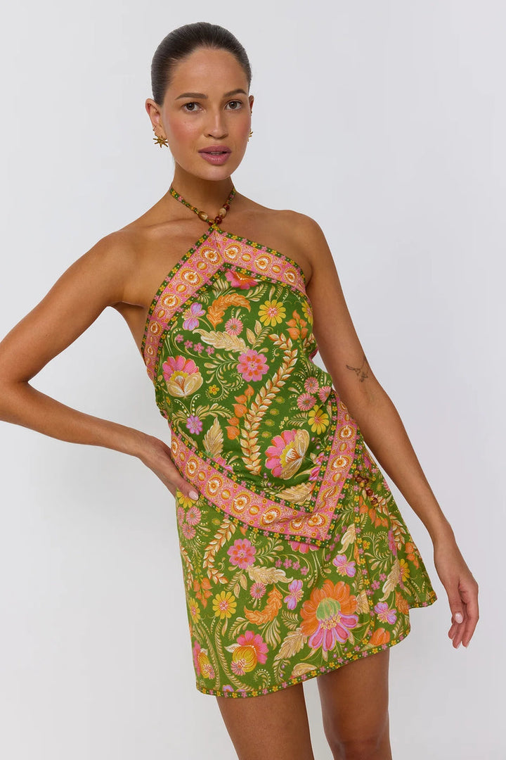 Rizz Scarf Top - Guava