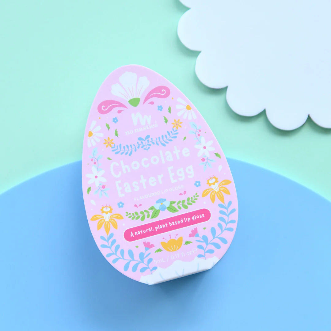 Easter Egg Lip Gloss and Nail Stickers