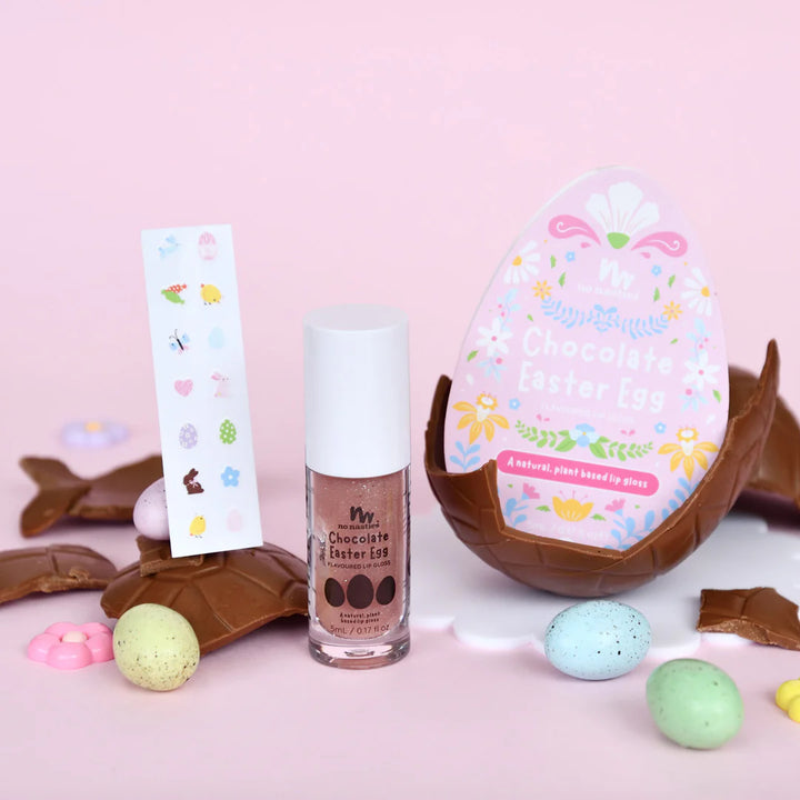 Easter Egg Lip Gloss and Nail Stickers