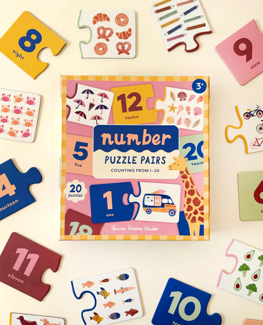 Number Puzzle Pairs