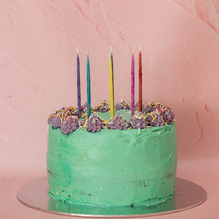 Bees Wax Party Candles - Pink