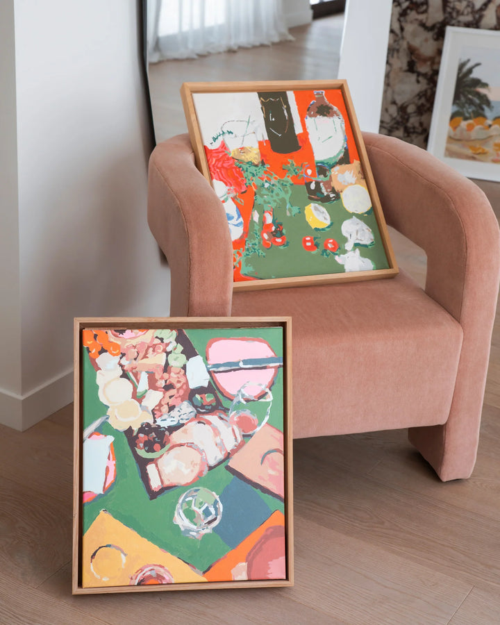 Kitchen Chaos Framed Paint By Numbers Kit