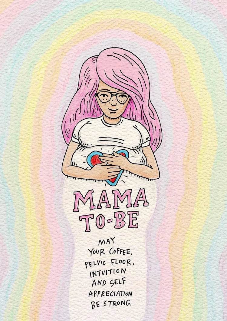 Mama-To-Be Baby Card