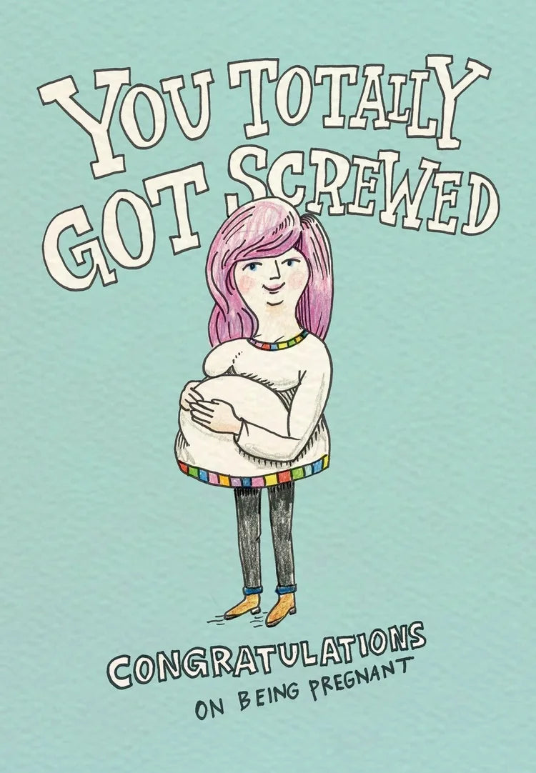 Screwed Baby Card