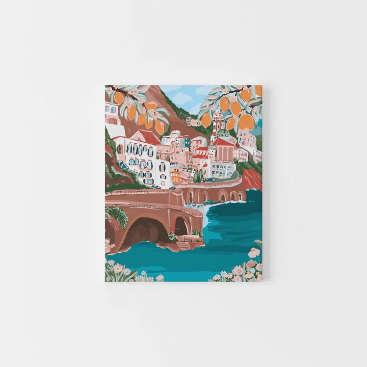 Where Sunshine Meets Citrus Framed Paint By Numbers Kit