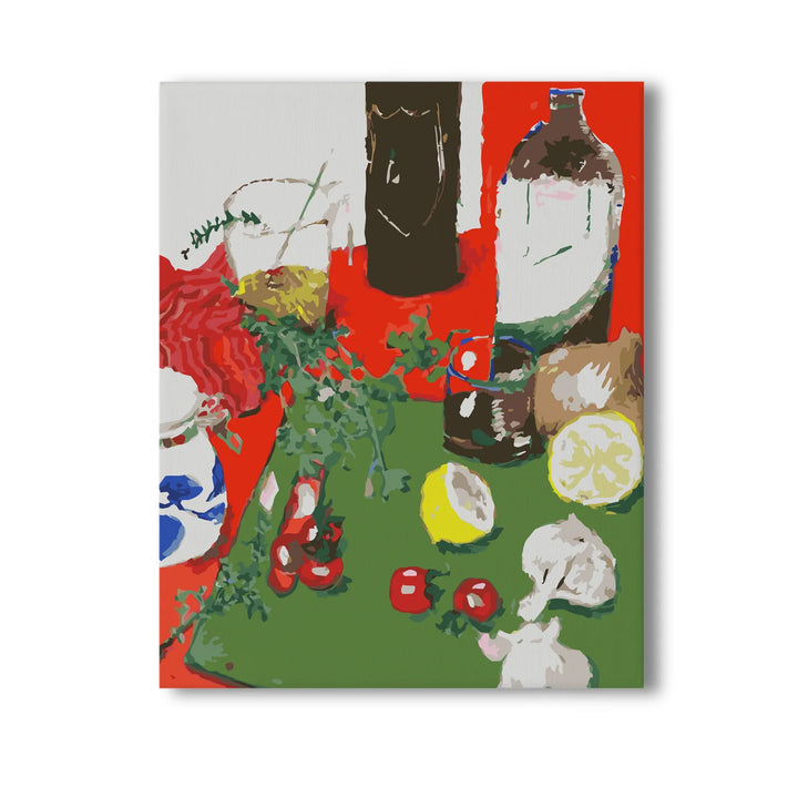 Kitchen Chaos Framed Paint By Numbers Kit