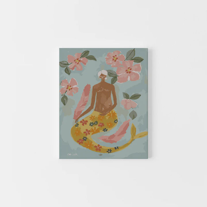 Lady Of The Sea Framed Paint By Numbers Kit