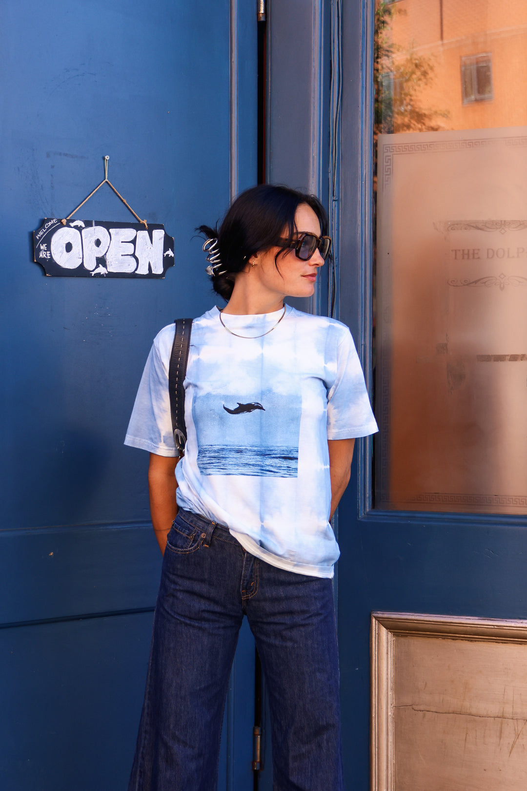 Retro Dolphin Tee