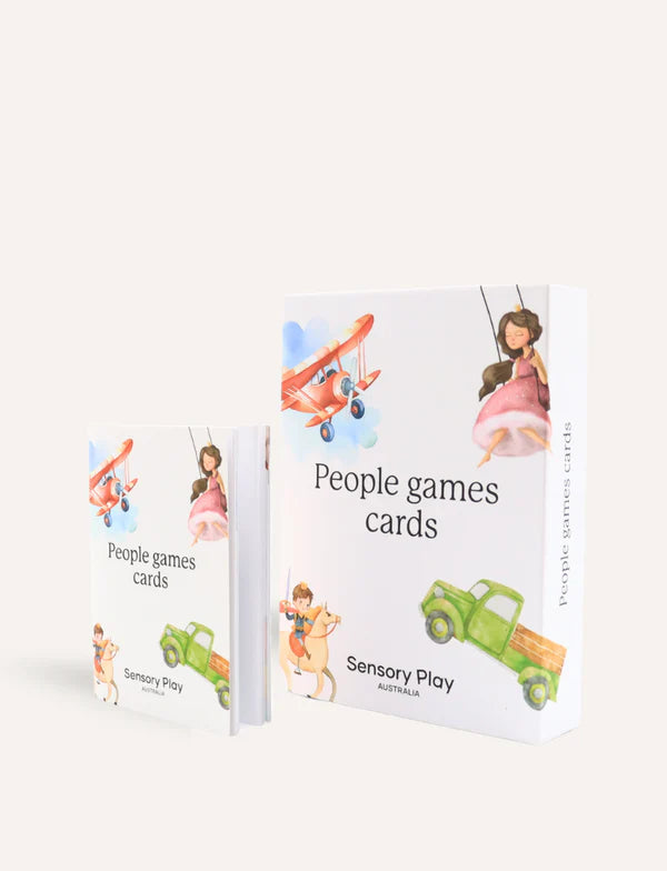 People Games Cards Set