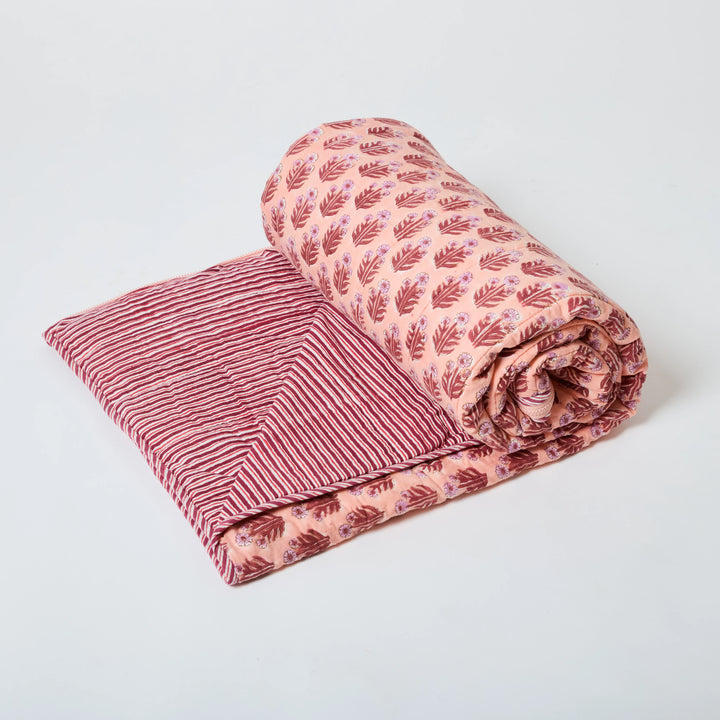 Reversible Cotton Sleeping Bag Set - Moonlight Haze