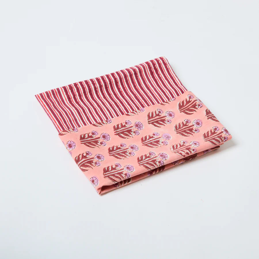 Reversible Cotton Sleeping Bag Set - Moonlight Haze