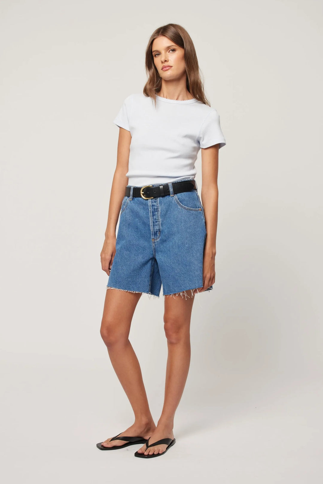 90's Relaxed Short - River Blue