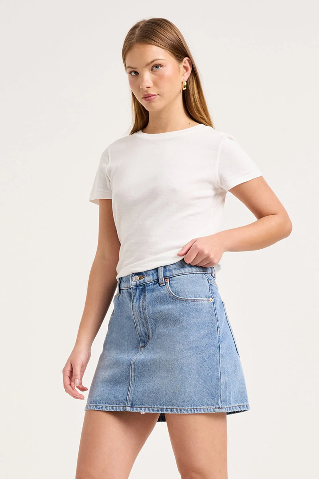 90's Relaxed Mini Skirt - Surrender
