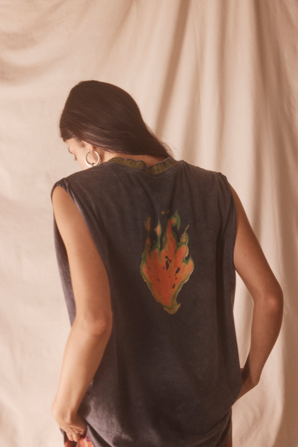 Flaming Band Tank