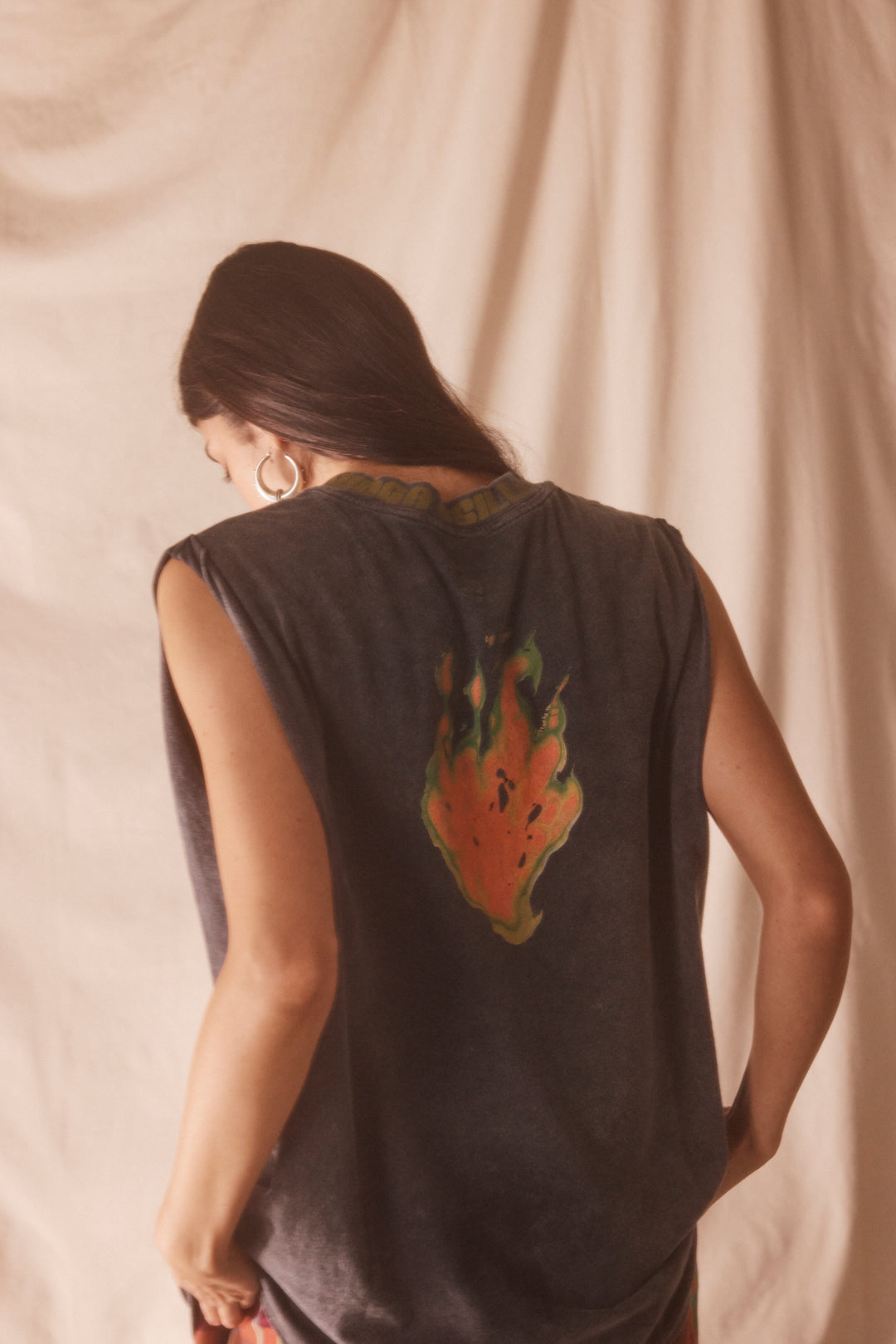 Flaming Band Tank