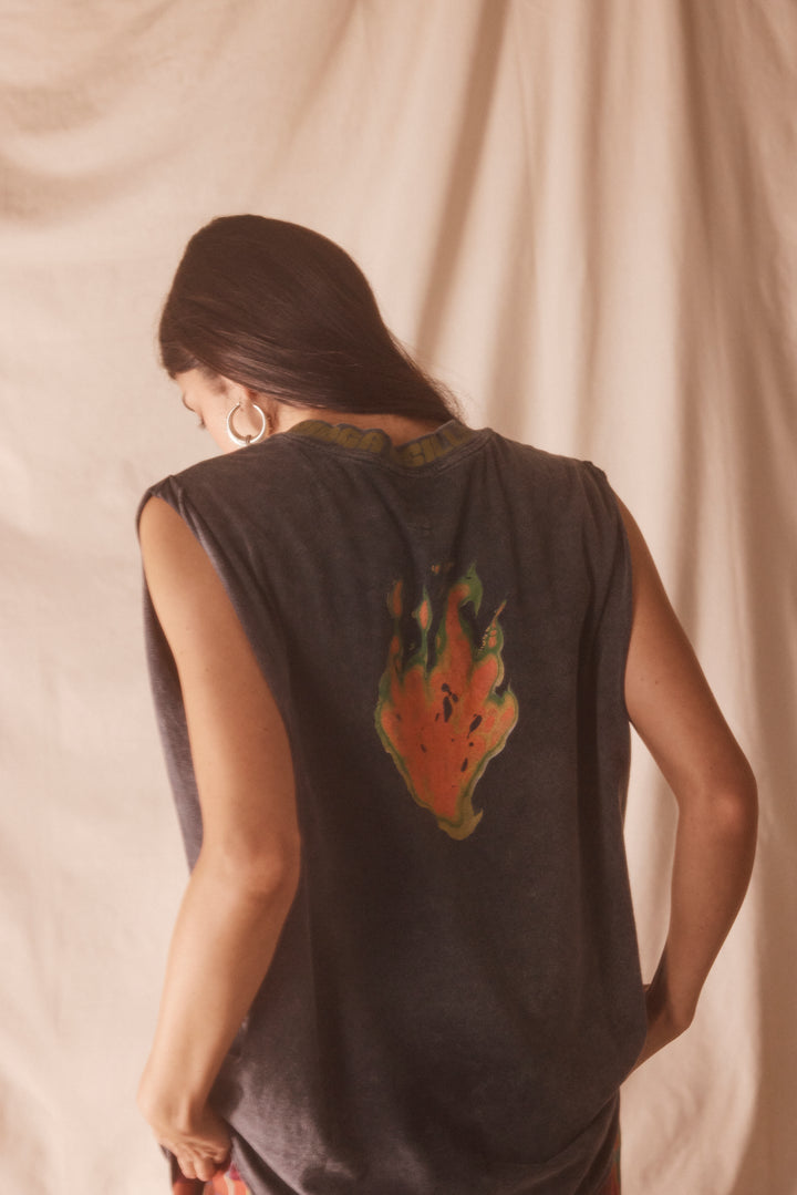 Flaming Band Tank