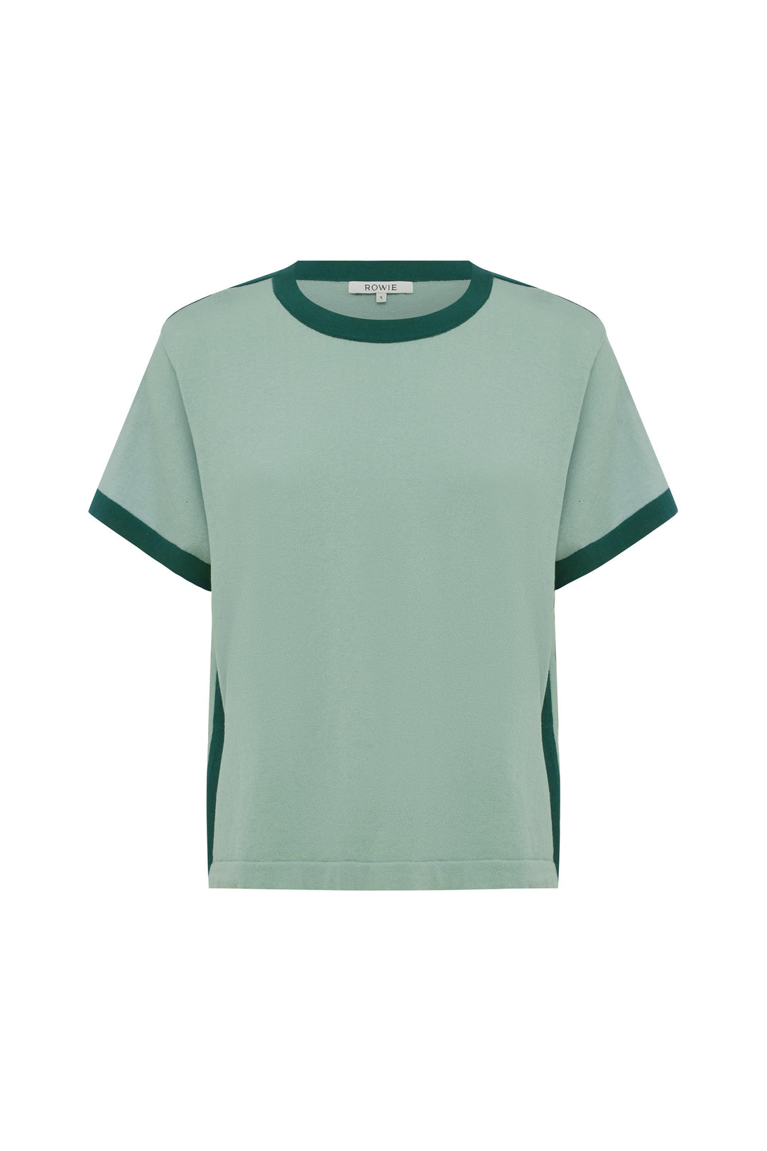 Rania Contrast Knit Tee