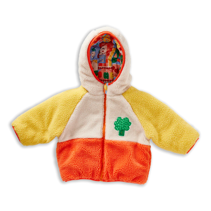 Pocket Patch Reversible Kids Puffer Jacket