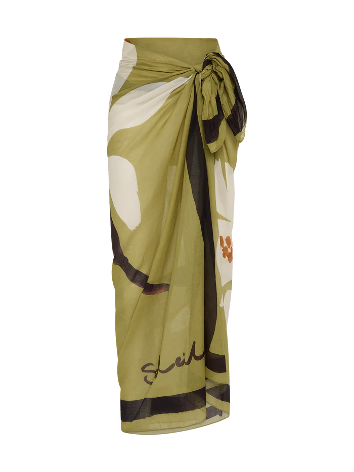 Square Pareo - Hibiscus