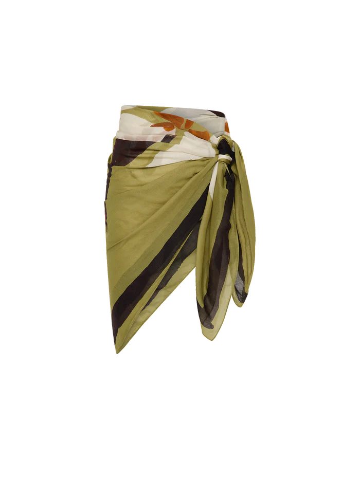 Square Pareo - Hibiscus