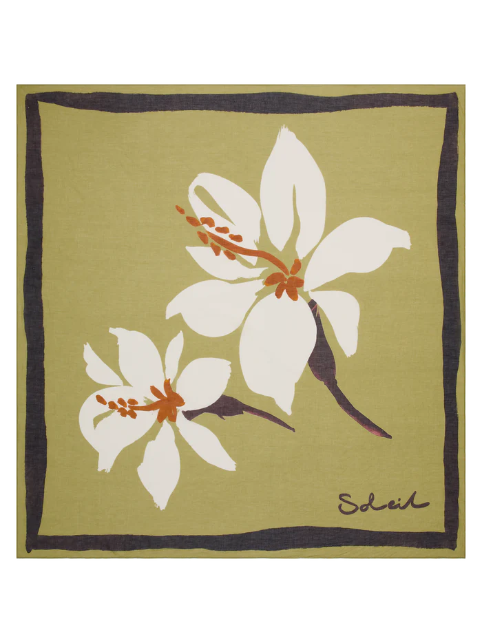 Square Pareo - Hibiscus