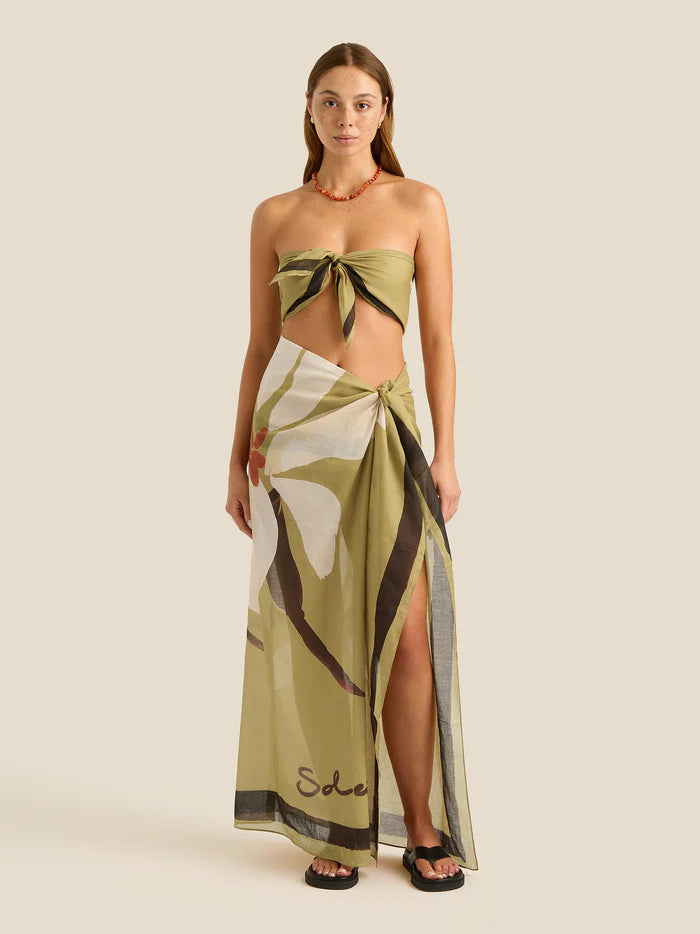 Square Pareo - Hibiscus