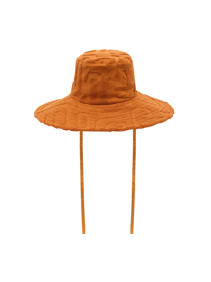 Towelling Sun Hat - Kin Clay