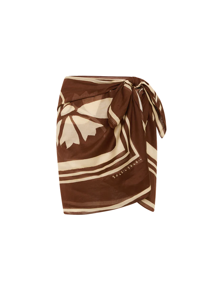 Square Pareo - Clove Coconut