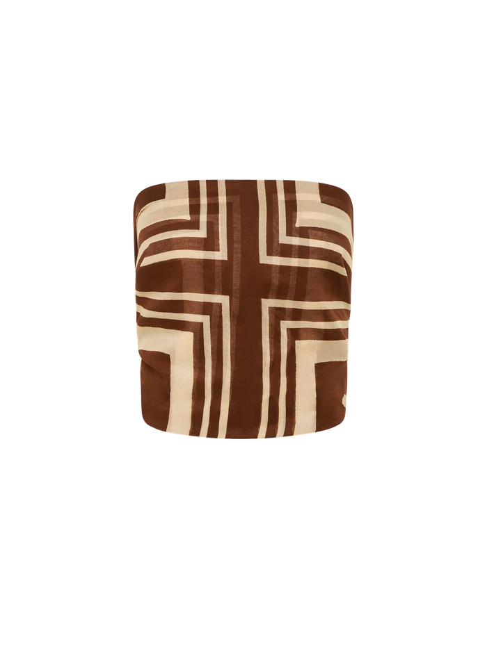 Square Pareo - Clove Coconut