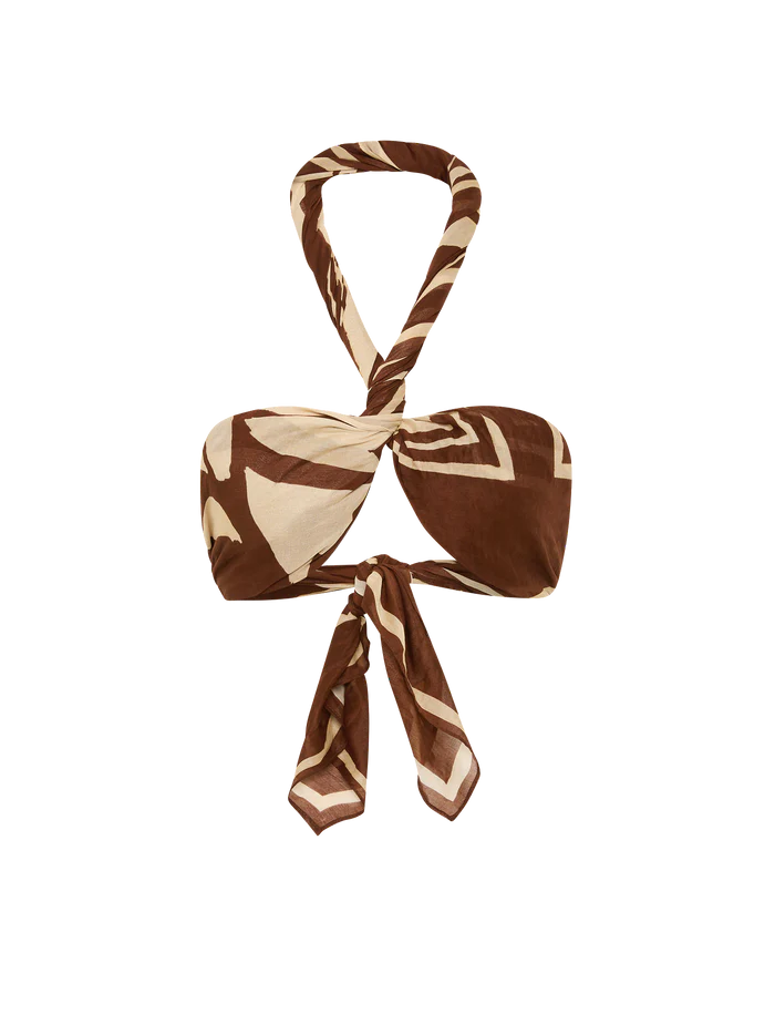 Square Pareo - Clove Coconut