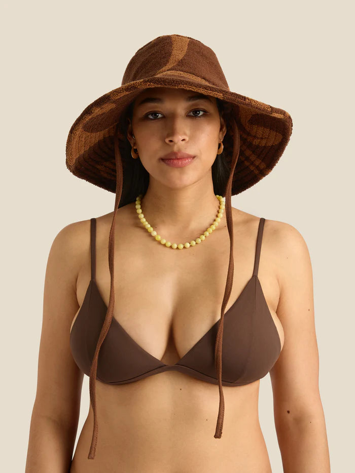 Towelling Sun Hat | Wave Umbe