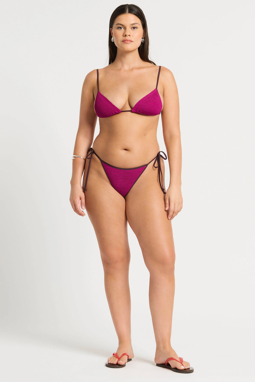 Contrast Anisha Brief - Magenta Recycled
