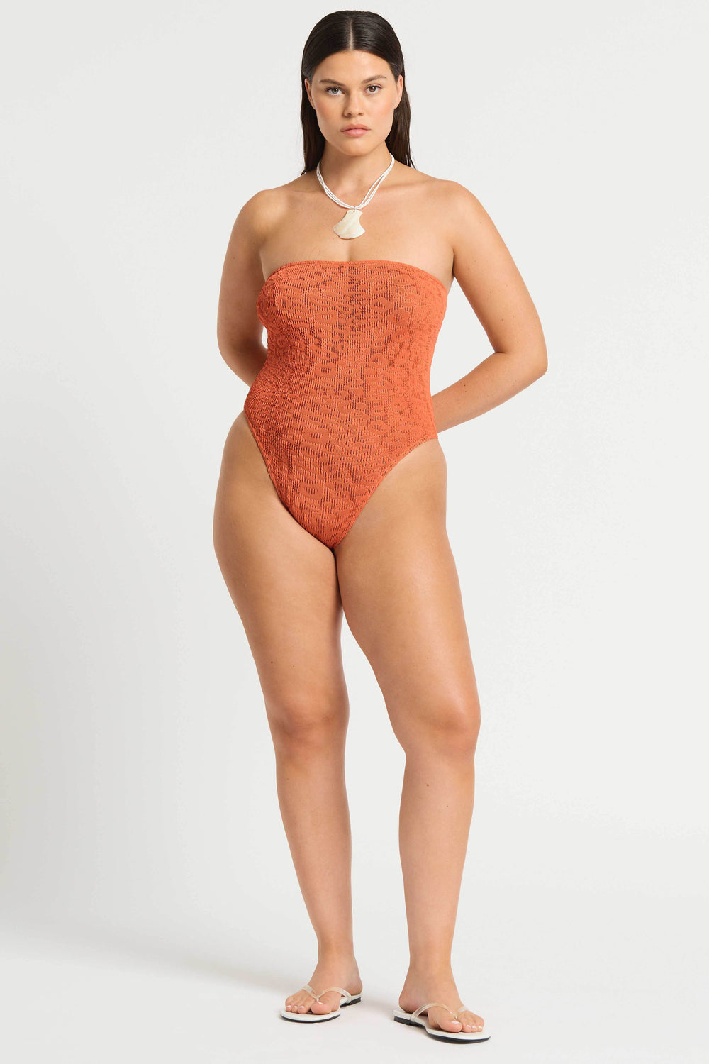 Fane One Piece - Amber Leopard