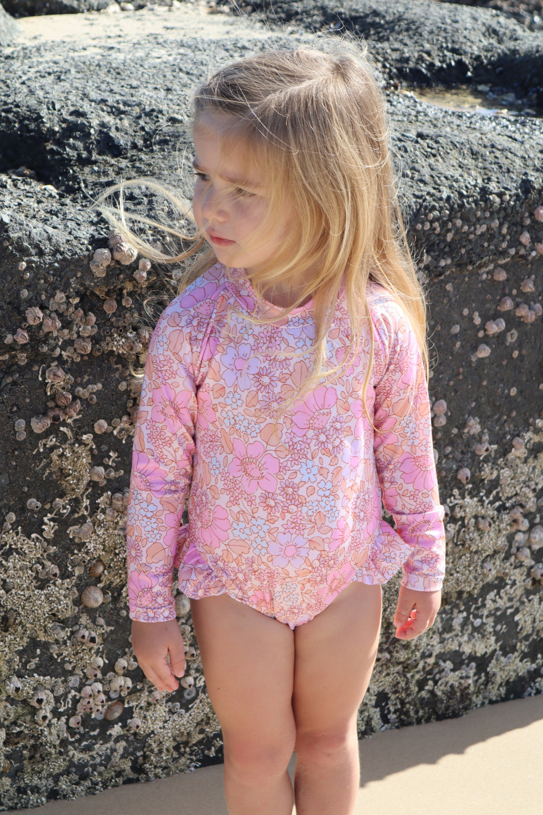 Zoe Surf Suit - Azalea