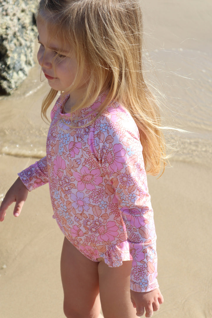 Zoe Surf Suit - Azalea