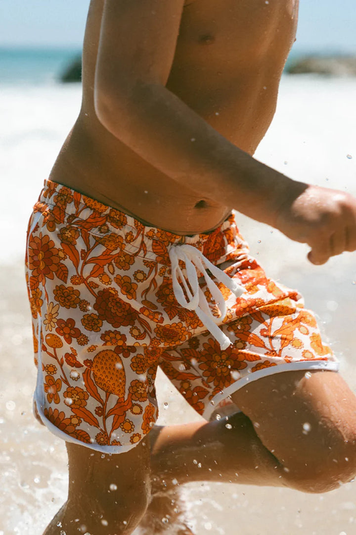 Kalani Boardshort - Golden Gaytime