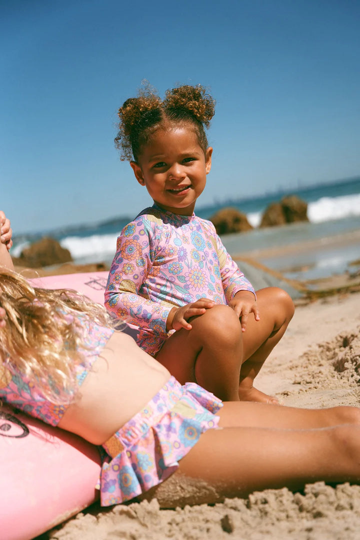 Zoe Surf Suit - Rainbow Paddle Pop