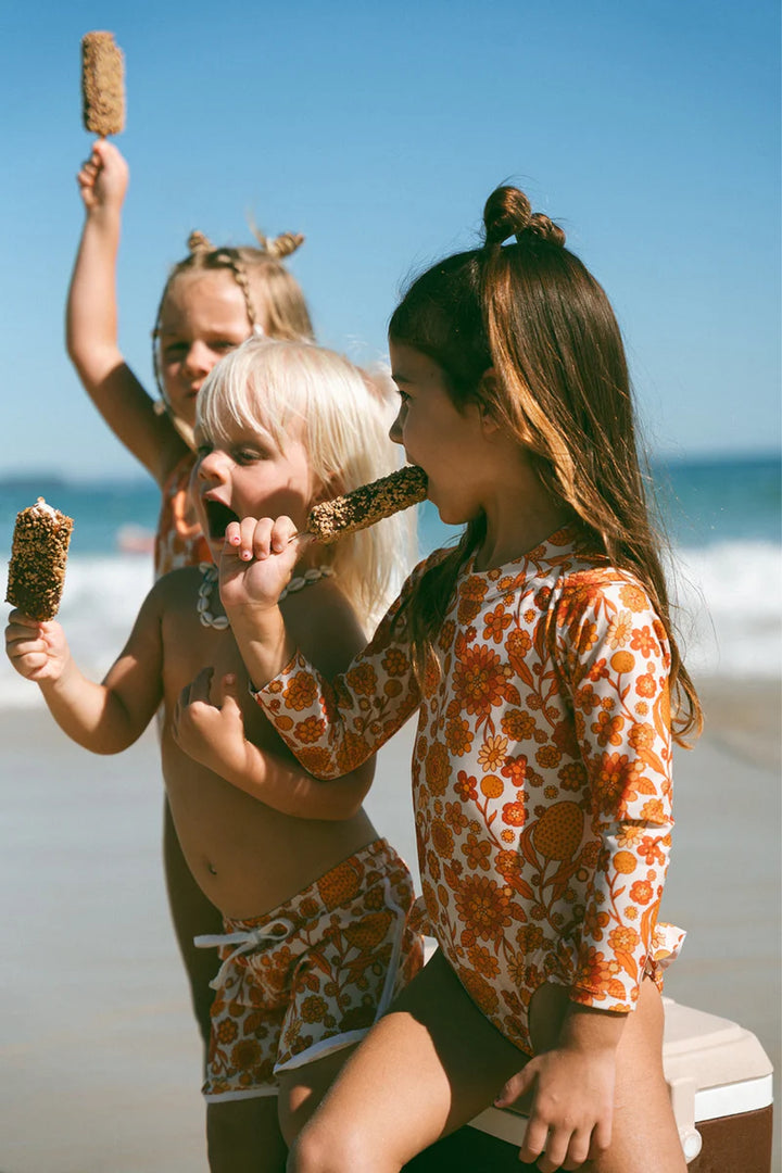 Zoe Surf Suit - Golden Gaytime