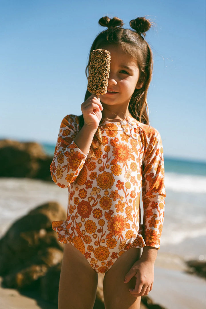 Zoe Surf Suit - Golden Gaytime