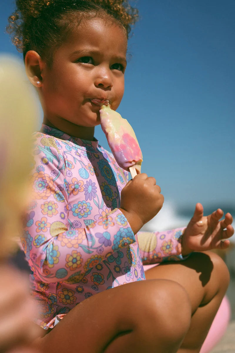 Zoe Surf Suit - Rainbow Paddle Pop