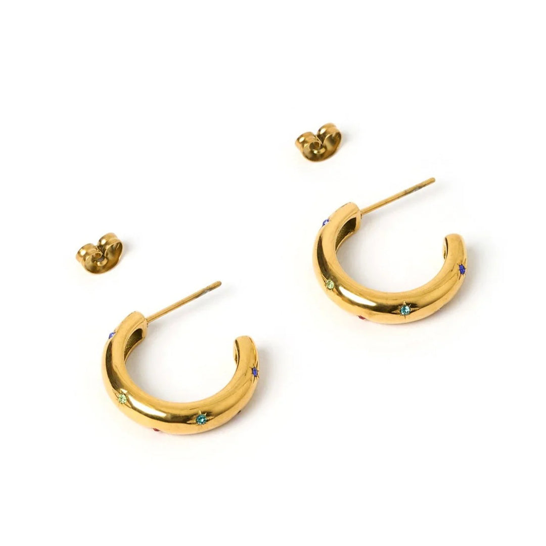 Serrano Gold Earrings