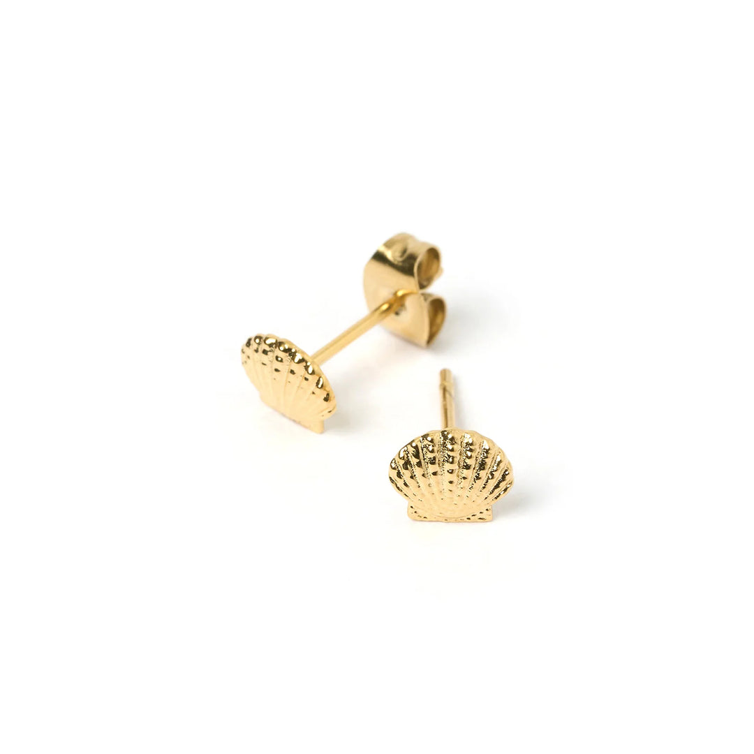 Shelli Gold Studs