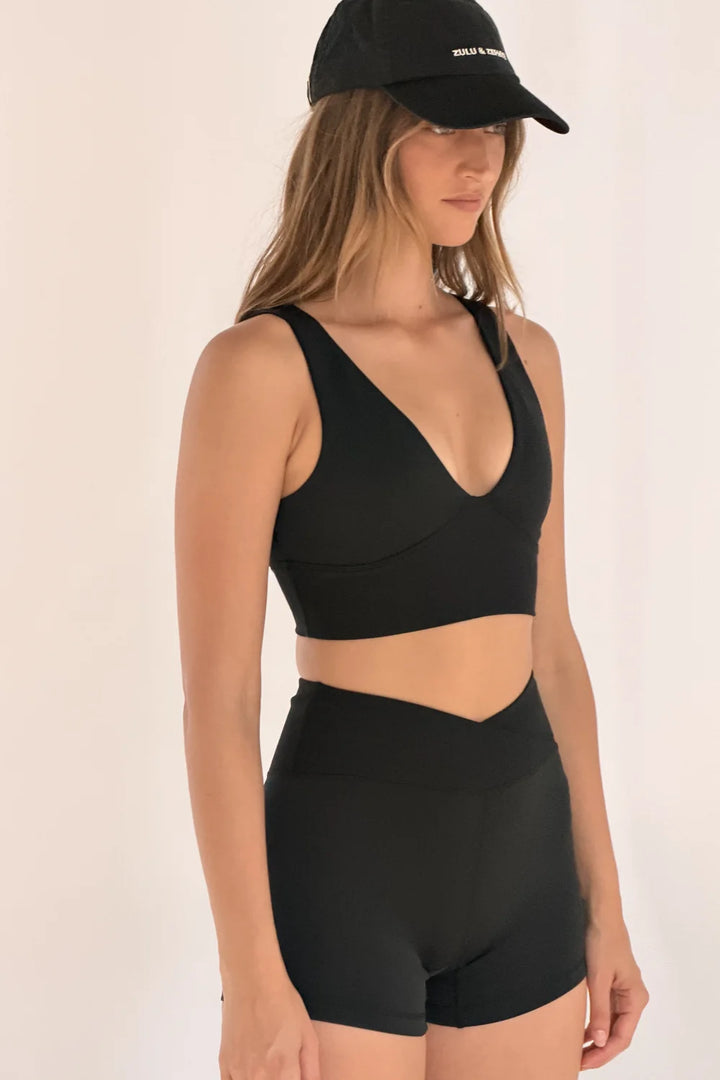 4 Inch Bike Short - Black Tonal
