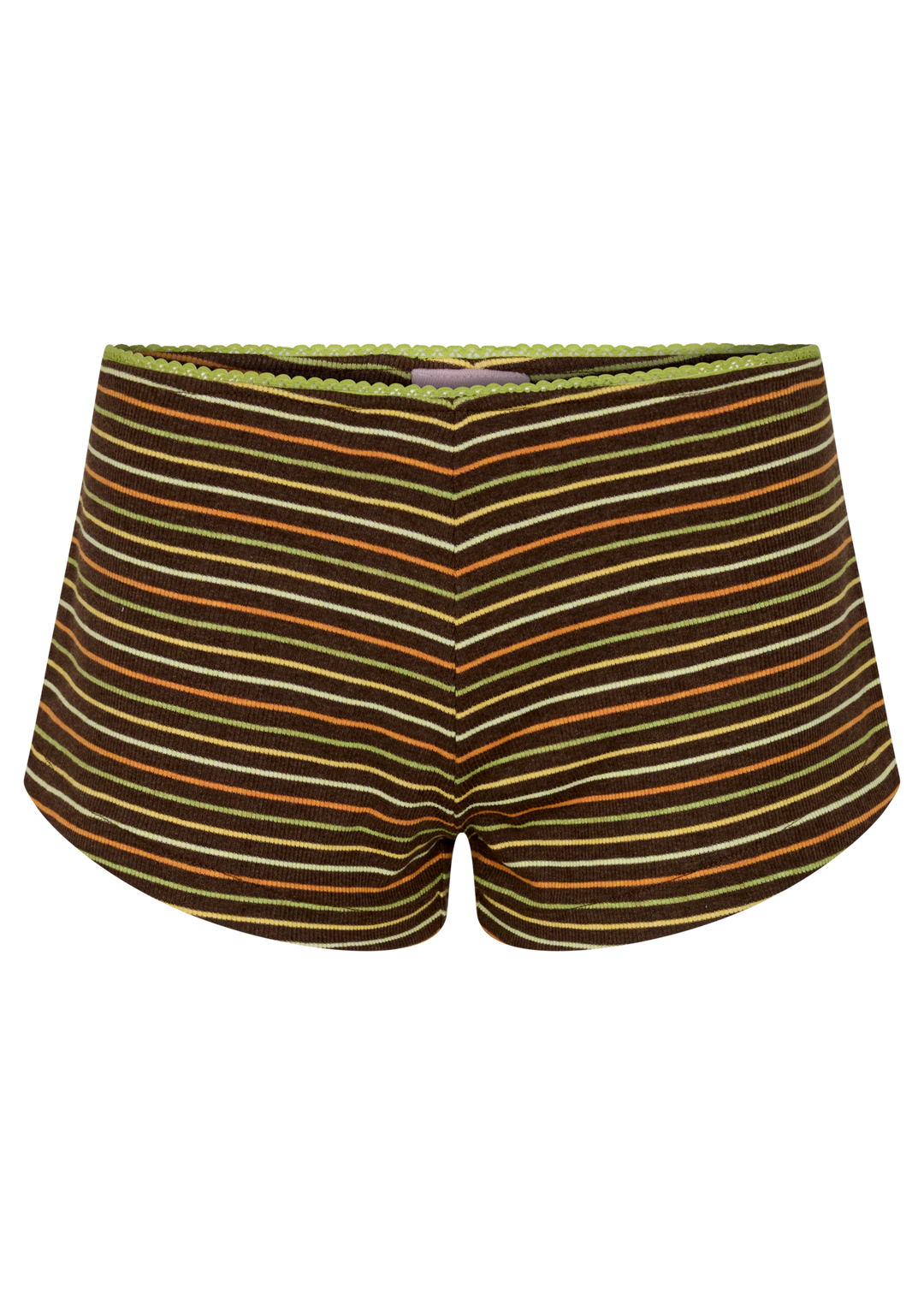 Striper Hot Pant - Black Multi PRE-SALE