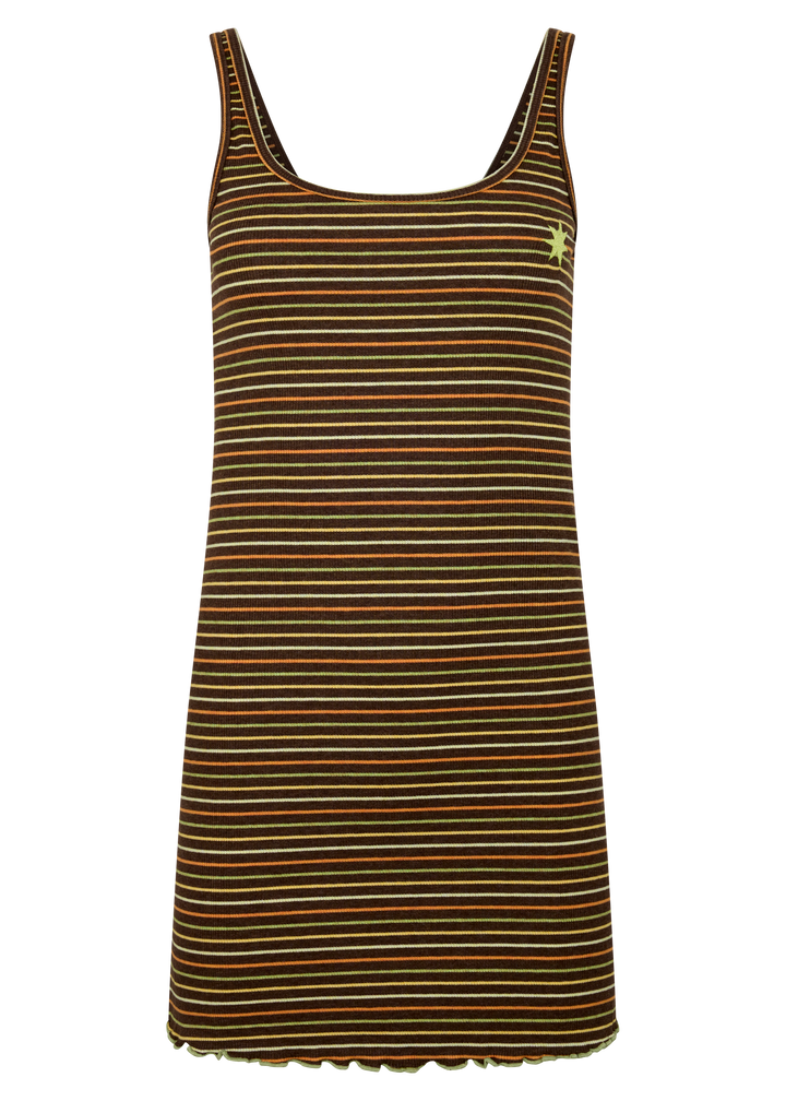 Striper Mini Dress - Black PRE-SALE