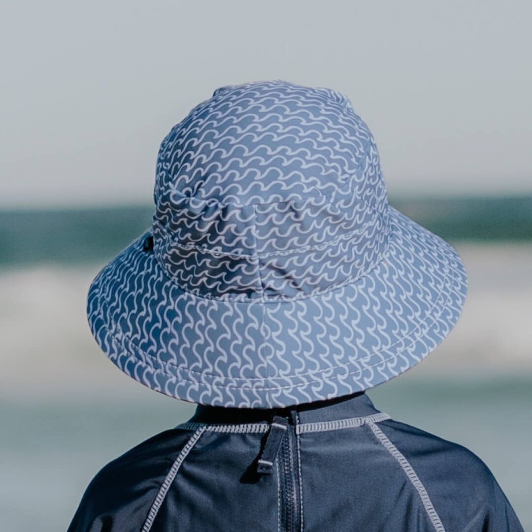 Kids Classic Swim Bucket Hat - Tide