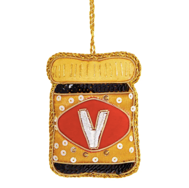 Vegemite Sequin Tree Decoration