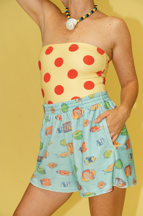 Women's Fish Terry Shorts